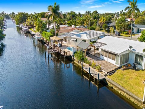 A home in Wilton Manors