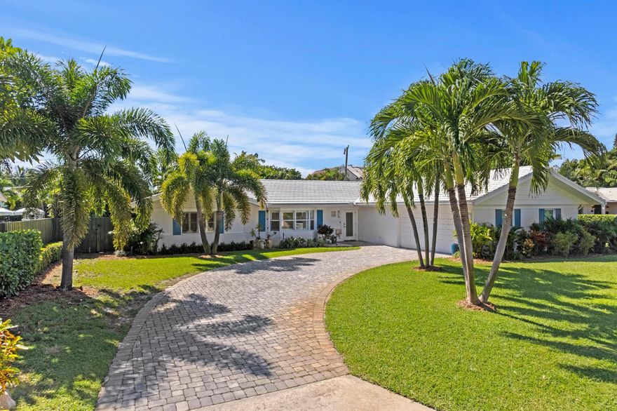Exceptional rental opportunity on a prime South-of-Southern street with nearby Intracoastal access. This large 4-bedroom single story home has been totally renovated. It includes a desirable open floor plan, high vaulted ceilings and a spacious kitchen area that includes top of the line appliances (wolf/subzero/cove). Other desirable amenities include maple hardwood floors, impact windows & doors, a two-car garage, a heated saltwater pool & spa.