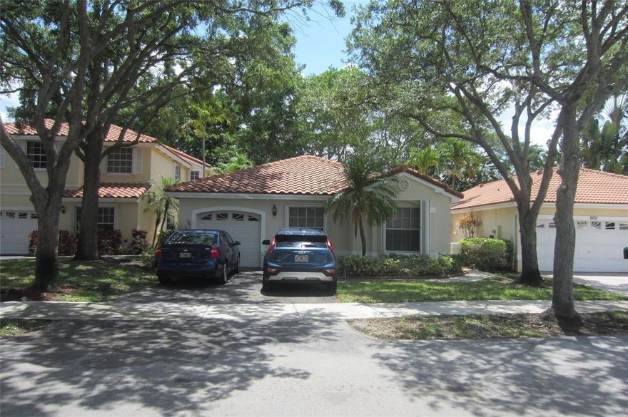 Likely the Best priced 4 Bedroom detached home in the entire municipality. Ranch home in Emerald Isle in Weston, Florida. This is a 4 bedroom | 2 bath ; Ranch home; good condition, and updated,. A gated community with a pool, this property is serviced by A+ rated schools,