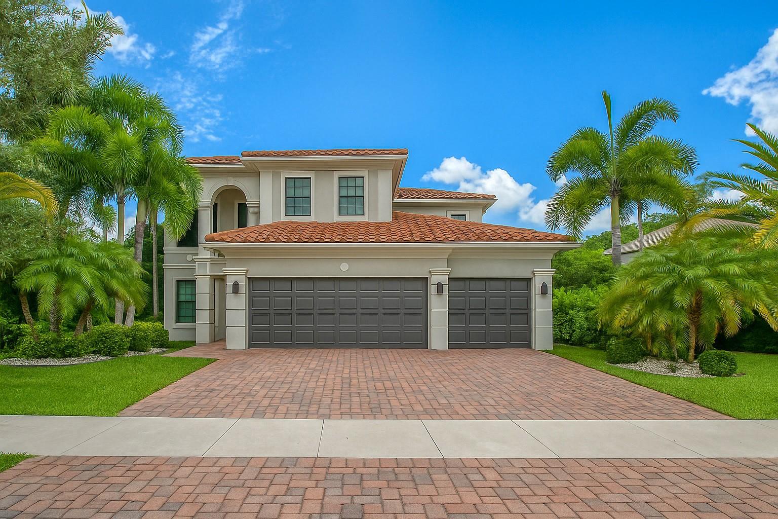 WOW! Completely renovated and absolutely amazing 4300 sq ft, 5 bedroom, 4.5 bath, on water, with pool, spa and 3 car garage! Prepare to be blown away by this picture perfect home! Soaring ceiling in your living room entrance provide an impressive greeting to this spectacular home which flows into the perfectly presented kitchen which showcases a backlit onyx island that becomes an amazing centerpiece to the heart of the home. The huge first floor master with den or studio area carries into the stunning master bath with floor to ceiling marble slabs with vein matched marble flooring. Second floor offers all you need for any family with 4 bedrooms, 3 full baths and a playroom/bonus room! Sitting on a perfect waterfront west facing lot you are hard pressed to find a better home at this price!