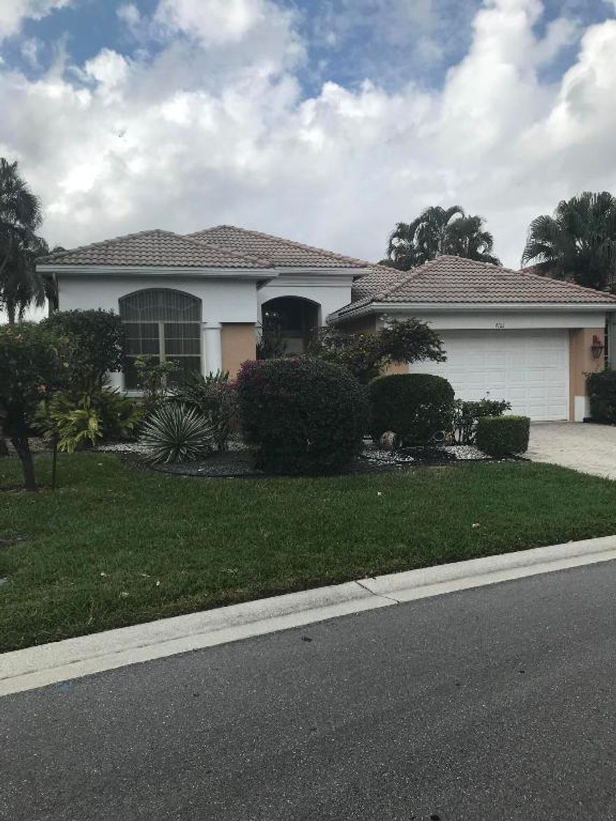 Location!, Location!, Location!, Spectacular Lake and Golf Course Home With Beautiful Sunset Views Located In Laurel Estates Wycliffe Golf & Country Club.  This Most Desirable Fairfield Model Home Is Situated On An Oversized Lot With Large Patio, Pool And Expansive Views Of The East Course Hole # 2 And Lake.  Large Kitchen, Family Room And Master Bedroom Suite With Patio, Pool, Golf Course & Lake Views.  Guest Bedroom #1 On Suite.  Guest Bedroom #2 With Pocket Door Access To Full Bath Can Also Be An Office/Den.  Full Bath Off Bedroom #2 Serves As The Powder And Cabana Bath. Oversized Garage With Room For Two Cars And Golf Cart. Two (2) Zone A/C.  Don't Miss Out, Make Your Appointment Today! Wycliffe Golf & Country Club Is A Mandatory Membership Club Offering The Best Lifestyle In South Florida. Featuring Two Championship Golf Courses designed by award-winning architects Karl Litten and John Sanford. There Are15 Har-Tru Tennis Courts With A Center Court Stadium Seating, Sports Court With 4 Pickle Ball Courts/Basketball/Hitting Wall, 2 Dining Venues (Soon To Be 3), State Of The Art Fitness Center, Palates, Aerobics, Yoga, Spin, Fitness Classes, Water Aerobics, Personal Trainers, Physical Therapy, Sauna, Steam, Olympic Size Swimming Pool/Spa, Full Service Spa, Ladies/Men's Card Rooms, Clubs And Organizations, Special Events, Dinner Dances.  Enjoy A Day of International Polo Or Dressage/Jumping At The Wellington Equestrian Center, Just Minutes Away. Centrally Located With Ease Of Access To Boca Raton, Del Rey Beach, Palm Beach, City Place And Airports. Comcast High Speed Internet, Telephone, Cable TV With Showtime & HBO, Voice Activated Remote and ADT Central Alarm Provided By The HOA

 Come Join The Fun, Make Your Appointment To See This Wonderful Home And Country Club​​‌​​​​‌​‌​​​‌‌​​​‌‌‌​​‌​​‌‌​​​​ Today!