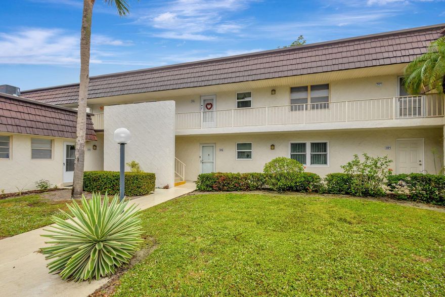 Seller motivated and looking at all offers. Welcome to this beautifully updated 2-bedroom, 2-bathroom condo in the heart of Royal Palm Beach! Located on the second floor, this unit has an updated kitchen with granite countertops and white cabinets and stainless-steel appliances.  Screened in patio with good size bedrooms.  The community offers a pool, laundry facilities, billiards room, card room, and a fitness center. Cable is included condo fee.