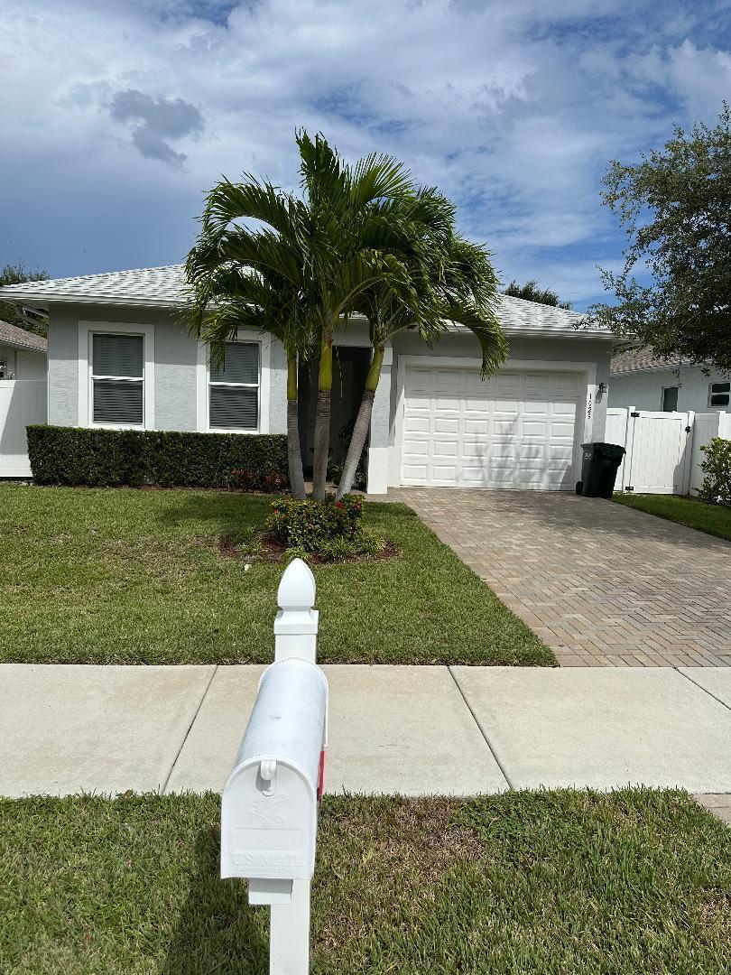 This home has 3 bedrooms, 2 bathrooms, an extra large 1 car garage, extended covered patio, covered entry, open floor plan. Impact windows throughout. 9 1/2 foot ceilings, inside laundry. New appliances. Located minutes away from the beautiful sandy beaches and thriving Atlantic Avenue. Includes lawn service, pest control and water.