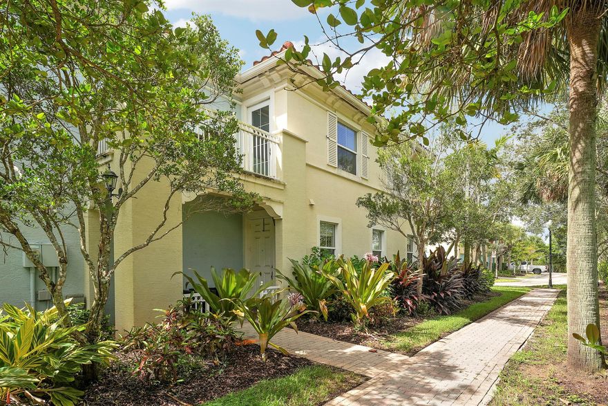 Welcome to this corner/end-unit townhome in Artesia, where style meets convenience. This 2-bedroom + loft, 2-bath home features a bright open-concept living area, a chef-inspired kitchen with granite countertops, stainless steel appliances, and ample cabinetry, plus a first-floor laundry/mud room with direct access to the 2-car garage. The primary suite offers a spa-like bath with dual vanities, soaking tub, and glass shower, while the second bedroom is perfect for guests. A dramatic spiral staircase leads to the private loft, ideal for an office, gym, or media room. With soaring ceilings, expansive windows, and a private patio for morning coffee or evening relaxation, this home captures the best of resort-style living in Sunrise.