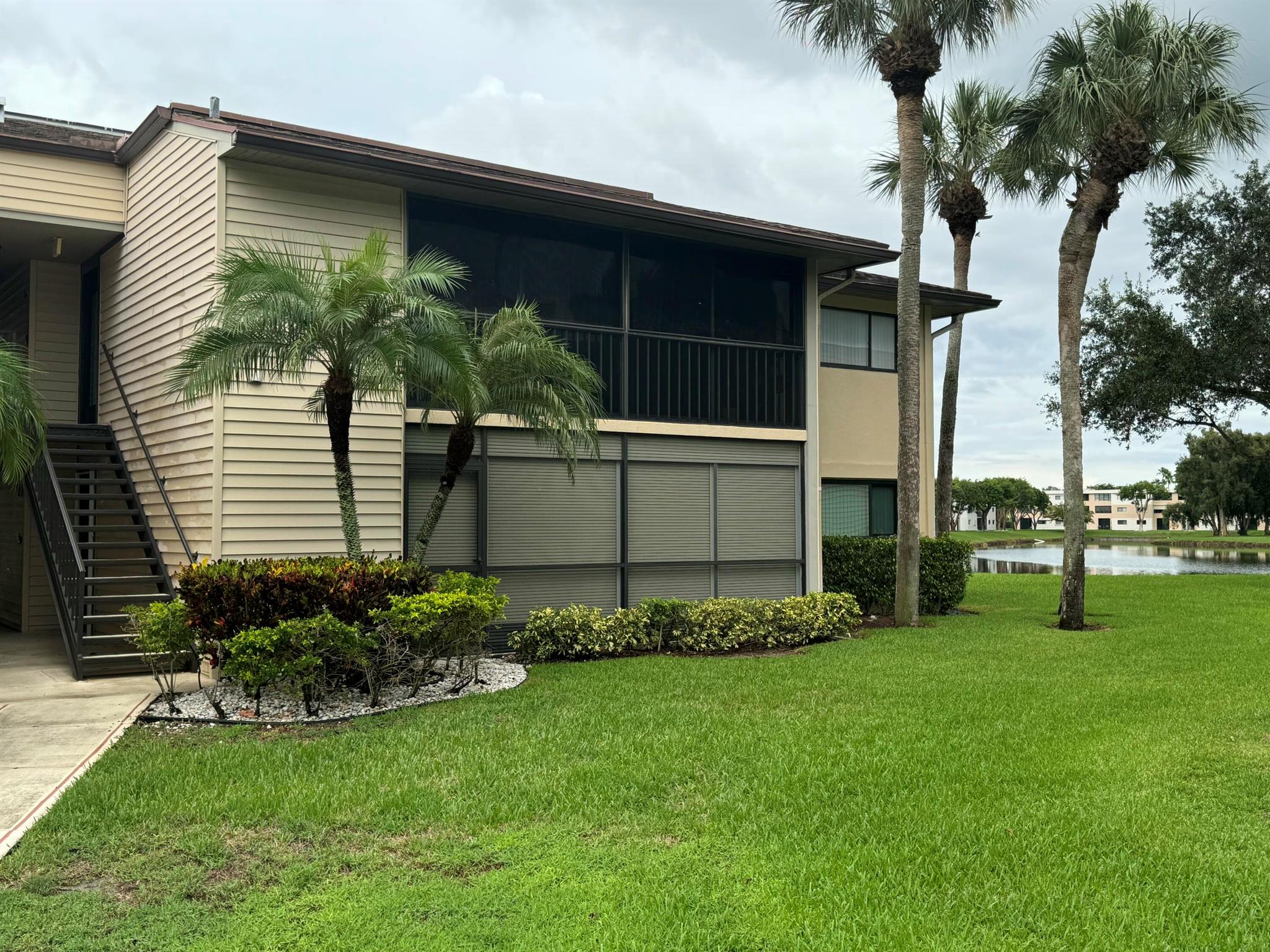 CONVERTIBLE TO 2/2. Awaken to Water, Live Among Friends, Celebrate Every Day. This rare 2nd-floor corner unit brings it all: water views from your master bedroom, a generous walk-in closet, and an airy open-concept design. The layout rivals a 2-bedroom -- but here, light flows freely without walls. Modern comforts include stainless steel appliances and a 2023 AC with warranty. Beyond your door, Lakes of Delray thrives with energy -- events, activities, and connections at every turn. Call to hear about the unique features of this property that we aren't comfortable disclosing publicly!