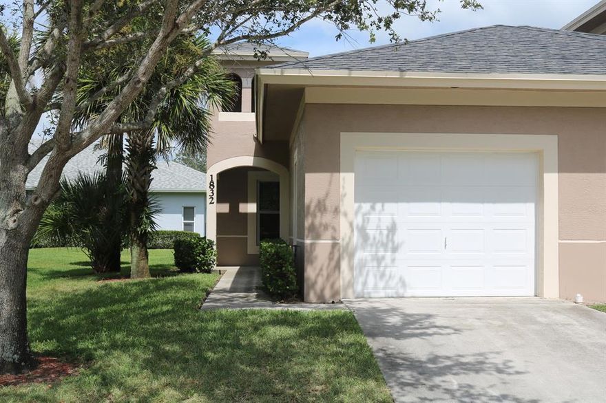 An end unit in great shape, move-in ready, and is located by the heated pool... what more could you ask for?  This 2bed/2bath with garage is just waiting for your personal touch.