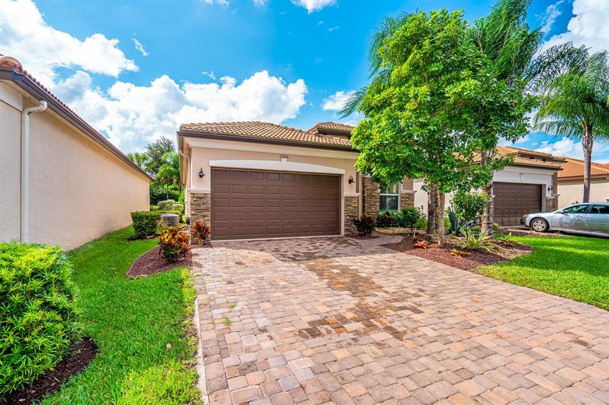 **PRICED AT APPRAISED VALUE** 

Stunning coastal chic home located in the award winning 55+ community of Villaggio Reserve. Truly the most stunning home in the community with $100,000+ in designer upgrades including flooring, cabinets, quartz counter-tops throughout the kitchen & bathrooms, high efficiency high hats, frameless showers, stainless steel appliances, fireplaces, french doors in the office/den space and crown molding throughout 10' ceilings! Hurricane impact windows & doors including the lead glass entry way door. 3 Bedrooms plus an office space. This stellar open concept allows you to entertain in your beautifully updated kitchen whole hosting guests in your immaculate living room. Light & bright with beautiful and private garden space with hot tub for the cooler South Florida winter nights

Villaggio Reserve indoor amenities equipped with state-of-the-art fitness center, fitness classes, movie nights, tennis pro shop, multiple social rooms. Outdoor amenities include three outdoor pools, a spa, tennis courts, bocce ball courts, pickle ball courts, cabanas with sun deck as well as an indoor/outdoor cafe. You need to see this home & community to understand the beauty of 55+ living. Close to popular restaurants, shopping and a quick 15 minute drive to popular Atlantic ave.