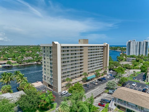 Tiny photo for 2611 N Riverside Drive #606, Pompano Beach, FL 33062 (MLS # B26080772)