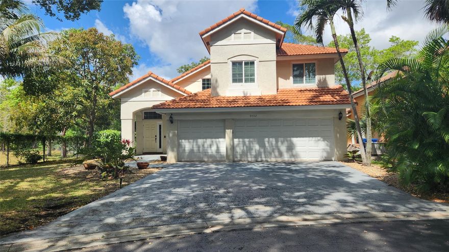 **Motivated seller, willing to assist with buyers closing costs based on the offered price.***Experience luxury living in this expansive two-story home nestled in the prestigious Summerhill Estates. Boasting soaring vaulted ceilings, impact-resistant windows and doors, and a sleek, modern kitchen featuring espresso wood cabinets, quartz countertops, and stainless steel appliances. All three bathrooms have been tastefully renovated with contemporary tile, fixtures, and lighting. The upstairs living area and bedrooms are carpeted for optimal comfort. The oversized master suite and generous bedrooms make this the perfect abode for families seeking tranquility and privacy. The serene waterfront lot offers a picturesque backdrop for unparalleled relaxation. Come and explore residence today! Motivated seller willing to assist with buyers closing cost based on the offer price.