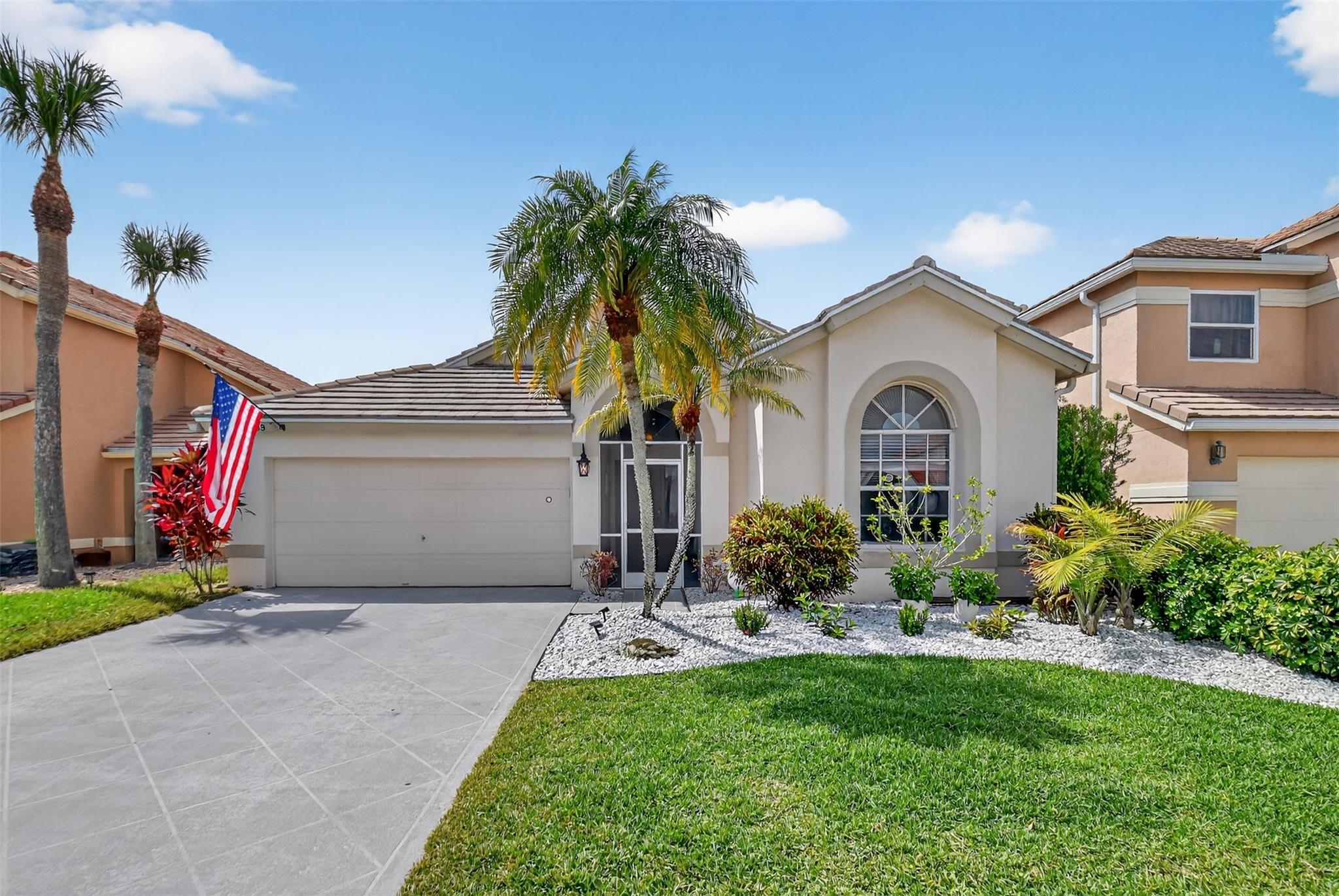 Don't miss this spacious 3-bedroom, 2-bathroom home located in the highly coveted family-friendly Lake Charleston community. This beautiful home offers style, comfort, and peace of mind. Interior features include new flooring, updated bathrooms, stainless steel appliances, and wine fridge. Other upgrades include a 5-year-old roof, a new water heater (2024), new sprinklers (2025), smart garage door system, and full hurricane protection. Step outside to your private oasis: a resurfaced pool with a new filtration system, a low-maintenance usable side yard with artificial turf, and ample space for relaxing or entertaining. This exceptional, move-in ready home in a premier family-friendly neighborhood is a rare find—don’t miss your chance.