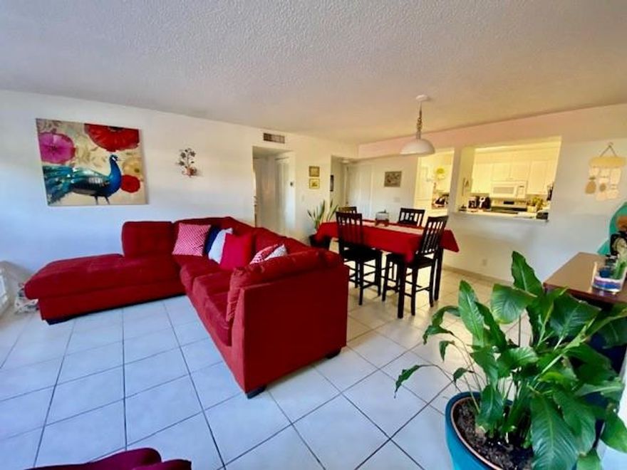 3/2 Condo located in the central Coral Springs on the 1st Floor. Large Rooms with split floorplan. Wood & Tile Floor throughout the entire unit and washer/dryer in unit.   The monthly HOA fee includes Pool Service, Trash Removal, Water, Common Area Maintenance, and Reserves for Exterior Painting and Roof Repairs.  Very quiet location close to schools.  HOA requires a 20% down payment and a minimum credit score of 650, with no exceptions.  Tenant occupied until 4/30/2022 No Rental Restrictions. Lease right away. Walking Distance to all A Schools. Mins to everything! A Must See!