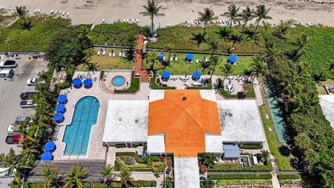 Tiny photo for 3400 S Ocean Boulevard #10b, Highland Beach, FL 33487 (MLS # B26029419)