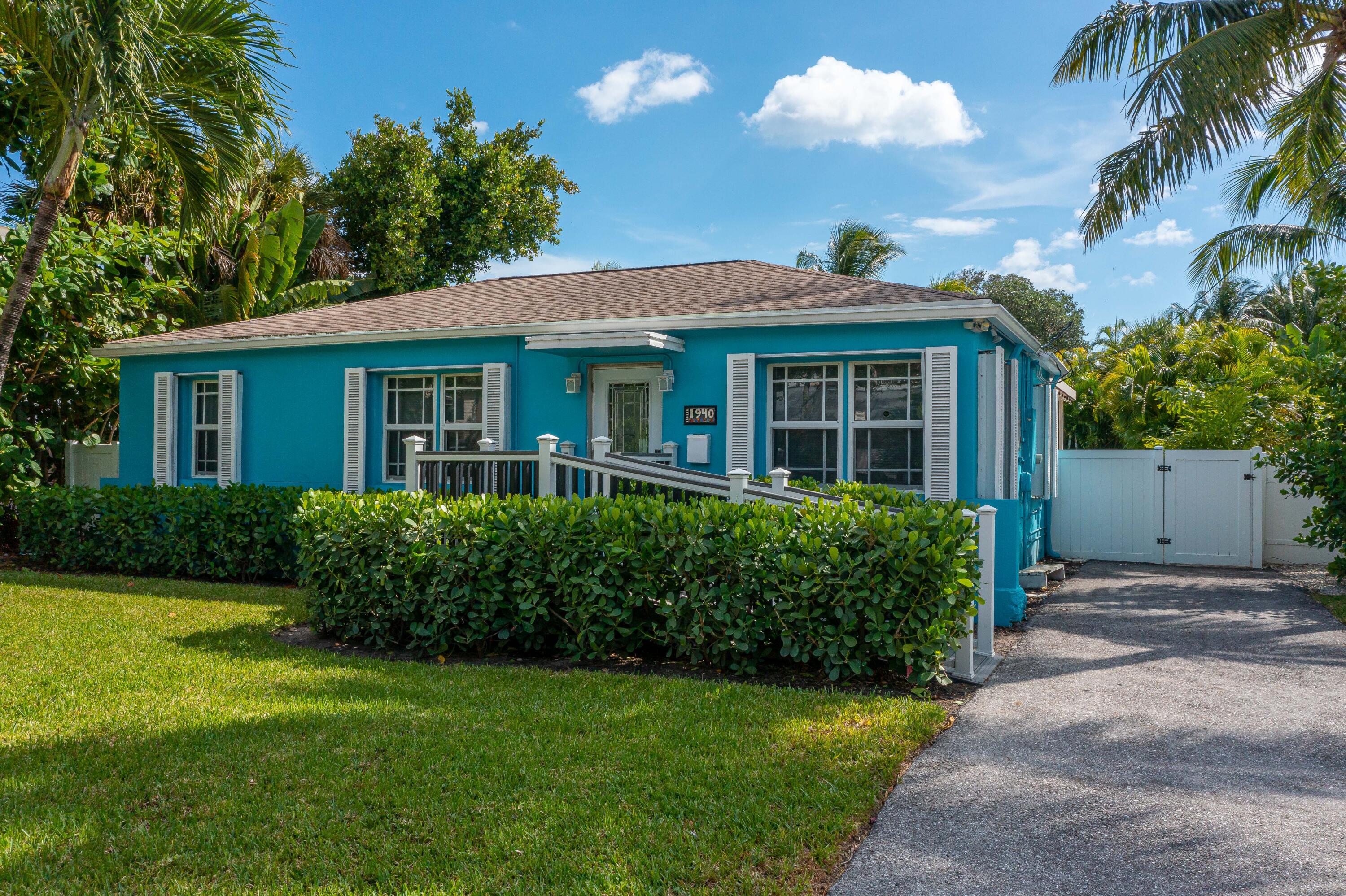 WOW! The opportunity to own a charming Deerfield Beach 1945 beachside bungalow with an ultra-private backyard and a large, stunning pool ,and endless uses does not come often! There is no other property on the market like this. Embrace the coastal lifestyle just a quick walk from the ocean. Recently upgraded with a NEW ROOF JULY 2024, newer central AC system (including duct work and full attic blown insulation), renovated kitchen and bath, pool salt cell his home is turnkey! With the oversized covered PVC decking, travertine-tiled pool deck, and a pool heater that is only approximately 3 years young, you'll never want to leave. Perfect as a full-time residence, a winter retreat, or continue its success as a vacation rental home.