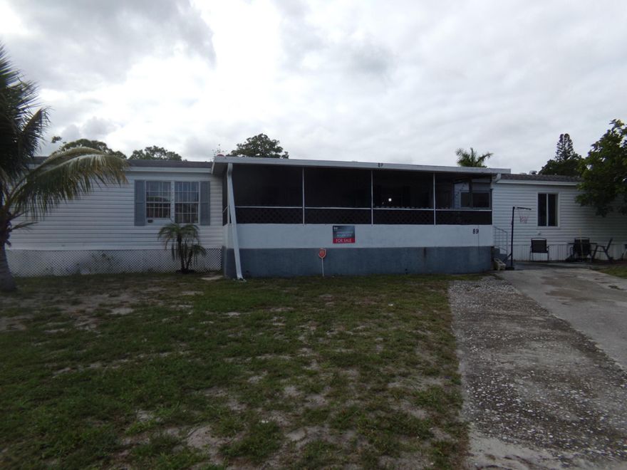Size, space, and massive potential! Welcome to one of the largest homes in Colonial Estates, boasting 1,824 sq ft with screened in porch. This unique property currently features 4 spacious bedrooms with easy potential for a 5th making it a rare find for large families or those needing a home office. Situated on a prime oversized corner lot, this home offers a generous yard and an open feel. While the home is ready for your creative renovations and cosmetic updates, you can have peace of mind knowing the Air Conditioning unit is brand new. This home is a blank canvas ready to be turned into a high -equity masterpiece. Great schools ,  and close to Okeeheelee park. Colonial estates offers many amenities for both kids and adults. Sold As Is  Unlimited potential!