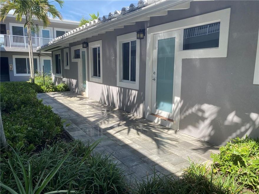 This 16 unit multifamily apartment building, located less than 1 mile from the beach, has been completely renovated inside and outside. The building is currently 70% occupied with annual leases in place. The building features updated mini split AC systems, renovated kitchen and bathrooms, hurricane impact windows and doors, security camera system, laundry facilities, and lush landscaping to name a few. This gem is located within walking distance to the beach, dining, shopping, entertainment, and much more! This is the opportunity you have been waiting for to establish or grow your investment portfolio.