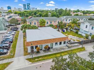 VERY unique opportunity to purchase a concrete block building w/ an additional side lot in the booming Dixie corridor. Building is currently used as 1 space but configured as 2 w/ separate bathrooms, 2 new steel door entrances + 2 HVACS with wall + door separating the 2. The CBS structure is 3742 Sq Ft w/ 2022 roof, updated electric service, new drywall + paint. The side lot is 6000 sq ft perfect to build another structure, parking or boat storage. Prime location just north of downtown WPB, near NORA, Palm Beach Lakes Blvd and Dixie Highway, Safe Harbor and Good Samaritan Hospital. Check attachments for ZONING confirmation info - the best surprise of all as to the multitude of uses for this property in a proactive CRA district. You're minutes to (more...)