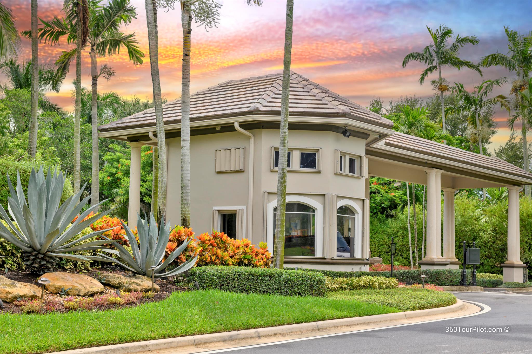 Welcome to this beautiful 5/3 two story home in the heart of the well sort after equestrian community call '' The Isles of Wellington.'' This home is immaculate and decorated with the finest furniture and state of the art window treatment! The first floor is equipped with a bedroom and a full bathroom. Upstairs is the luxurious main suite with a walk in closet and an oversized bathroom & off the main suite there is a big balcony where you can relax and enjoy the fresh air with a nice cold or hot beverage after a hard day of work. This home has one of the biggest out door space in the community with areas set up for you to relax or play! Home is also equipped with hurricane impact windows & doors. Home owner is flexible & accommodating!