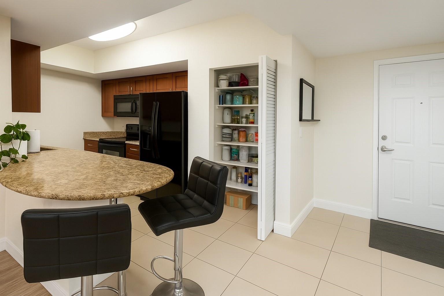 Very spacious layout with 2 master bedrooms, a big balcony and tons of natural light! Enjoy an incredible location with easy access anywhere... right downstairs you have restaurants and coffee walk to Publix, Trader Joes, 4 banks and even a metro rail stop right onsite! Internet and cable included! Extra parking available. Condo fee includes Cable, Internet, Water, Sewer and Trash. Condo budget has plenty of reserves and is in very good financial standing, financing is very easy!