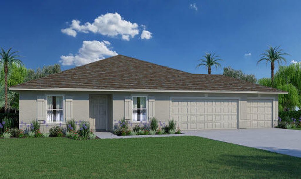 Photo of 497 SE Evergreen Terrace, Port Saint Lucie, FL 34983 (MLS # R11085783)