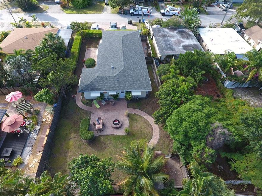 New roof in 2015 & sprinkler system, large private backyard. Pavered driveway & patio w/ ample parking. 1st unit is a 2/1 leased until 3/18 for 1200/mo. New central AC 2016, washer & dryer, newer kitchen, tiled living, carpeted bedrooms, walk in closets. The 2nd unit is a 2/2 leased $1350 mo to mo w/long term tenant. Tiled living, carpeted bedrooms, updated kitchen w/ granite counters, washer/dryer, updated master bath and walk in closets. Great investment opportunity close to beach. See broker remarks.