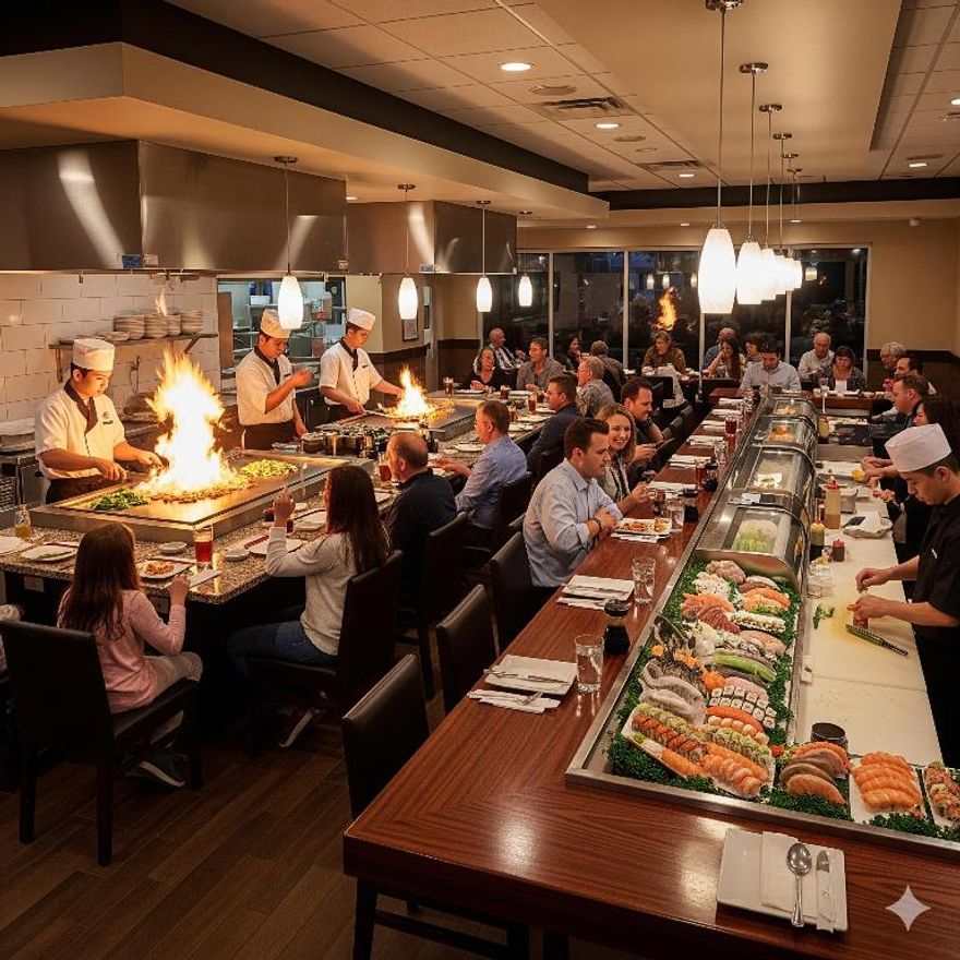 Turnkey Hibachi & Sushi Restaurant - $1.7M Revenue, $200K Cash Flow - Prime Broward Plaza

Confidential sale of a well-established and highly profitable Japanese restaurant featuring live hibachi dining and a sleek sushi bar. Generating over $1.7 million in sales and $200,000 in owner benefit, this is a rare opportunity to take over a fully operational, high-margin business with a loyal customer base and strong online reputation.

Located in one of Broward County's busiest shopping plazas, the restaurant enjoys daily foot traffic from nearby national retailers, anchored tenants, and surrounding neighborhoods. The split revenue between hibachi and sushi creates a balanced, diverse income stream.

Turnkey operation with trained staff and no capital improvements needed
Modern