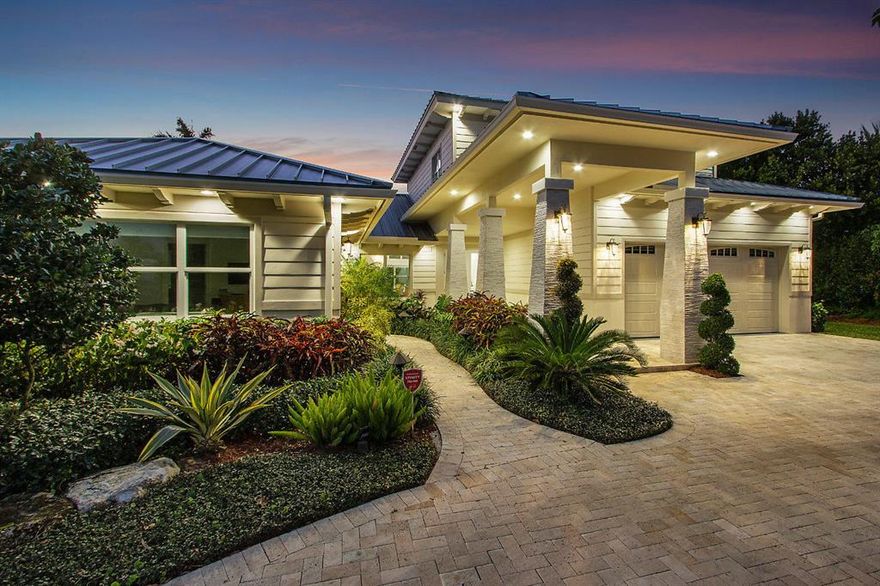 Experience the best of Delray Beach in this 2018 contemporary coastal estate nestled on a quiet street and situated on a premier, quintessential lakeside lot. This brand new residence takes its place among Lake Ida luxury homes boasting 5,800 total sqft, 5 beds and 5.1 baths comprising sleek white spans and bright walls of glass with the lush warmth of the tropics. This contemporary water view gem exemplifies the intimate connection between indoors and outdoors. Maximizing the best of SoFla outdoor living, this home offers an ideal entertaining loggia w summer kitchen, private pool w outdoor shower + pool bath, and views of the sparkling waters of Lake Ida. This luxurious  home is centrally located minutes from the beach & downtown Delray, only 1.5 miles away!