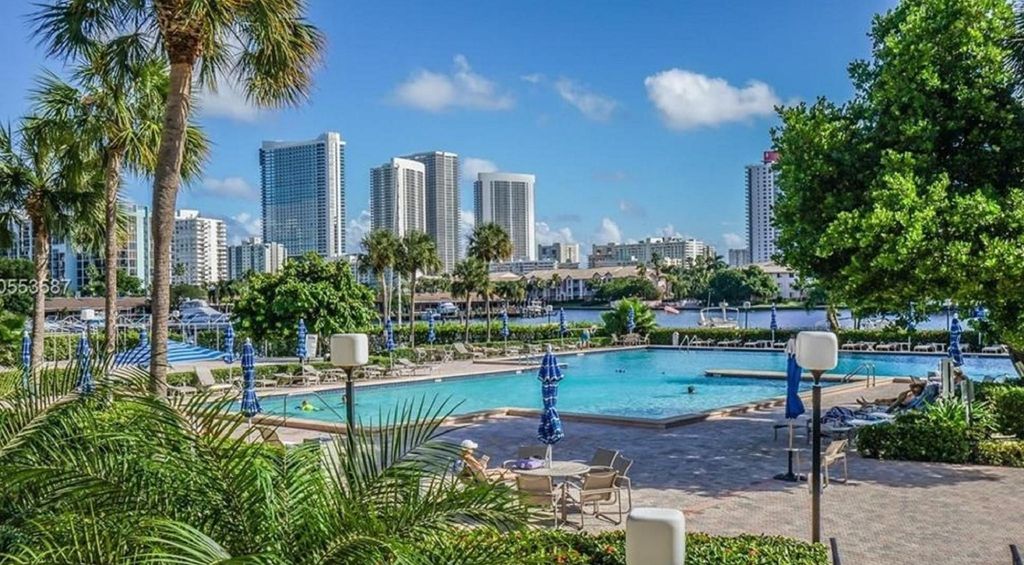 Photo of 500 Three Islands Boulevard #607, Hallandale Beach, FL 33009 (MLS # F10501170)