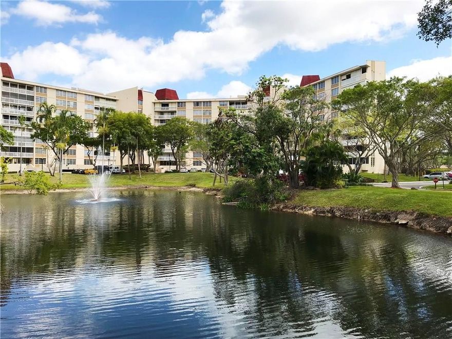 Top Floor Penthouse Condo with a Spectacular View!  Move in and start enjoying the lifestyle of Environ.  Enjoy the two swimming pools nearby, tennis, billiards, theatre, fitness center, library and much more!  This condo has 1,120 sq. ft. of living space plus the balcony!  Updated kitchen, stainless steel appliances and laminate flooring.  Sit on your private balcony and watch the tropical sunsets every night. All Ages Welcome - No Pets - No Renting 1st Year.  700 Credit, $45,000 annual income.