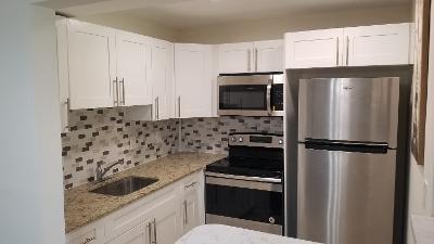 Over 55.. substantially updated apt with newer cabinetry, granite counters in kitchen & SS appliances. Unit will be painted and cleaned prior to occupancy including the steam cleaning of bedroom carpet. Living & Dining areas both with Laminate flooring. Bldg is close to main clubhouse, gym and pool in a very clean centrally located community. EZ access to main bus routes.15/20 min drive to Ft Lauderdale attractions, Beach, Wilton Dr, Downtown Las Olas & Sawgrass Mall. Nearby supermkts, restaurants, library and hospitals. Local, very responsible landlord looking for long term reliable tenant.
.