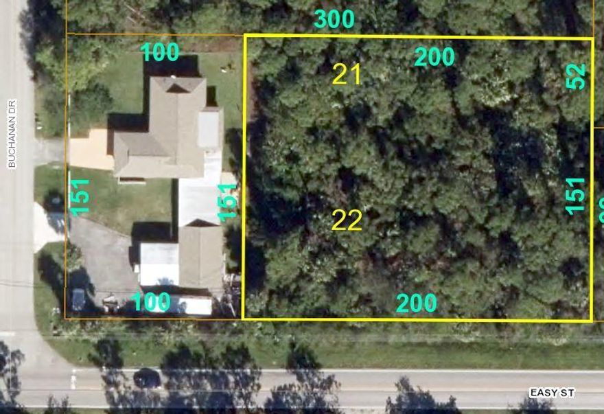 .69 of an acre in Indian River Estates. 200 X 151. County Taxes only.  Perfect lot for your new home. High and dry. Not in a Flood Zone. Public water/ Septic. East of US Hwy #1.  Property appraiser has the address as 0 Buchanan. Property is on Easy St. The County will assign an address on Easy St when a house is built. Close to the Savannas Preserve & Indian River Drive. Minutes to the beach and downtown Fort Pierce.  Not far from shopping or medical. 
I-95 straight West on Midway Rd.