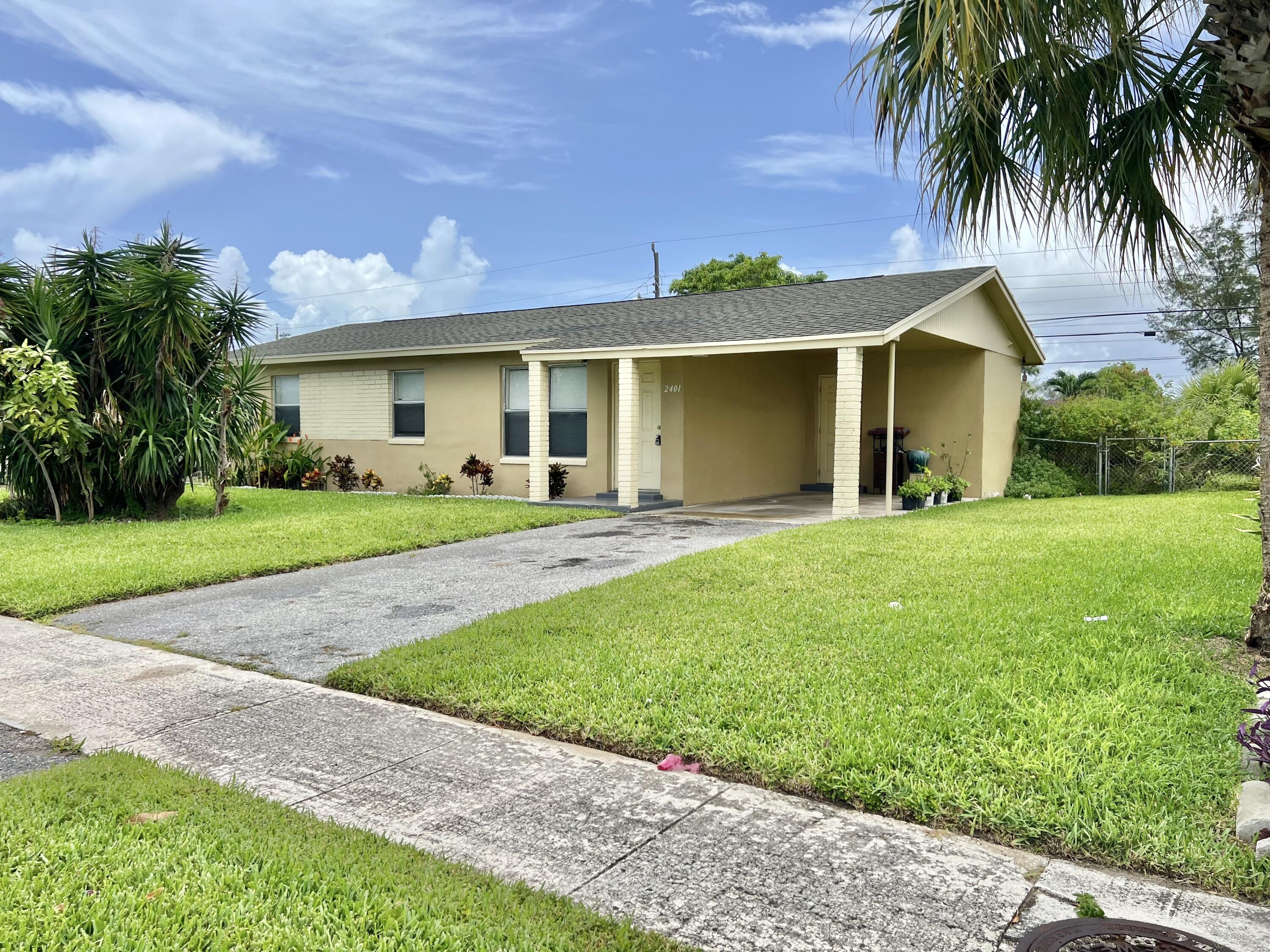 Nice home with lots of Curb Appeal! Updated in 2017, this Solid CBS build has a covered patio, fenced in yard and carport. Kitchen with nice wood cabinetry & granite tops. Tile throughout, clean bathrooms. Close to shopping, beaches, restaurants and transportation.