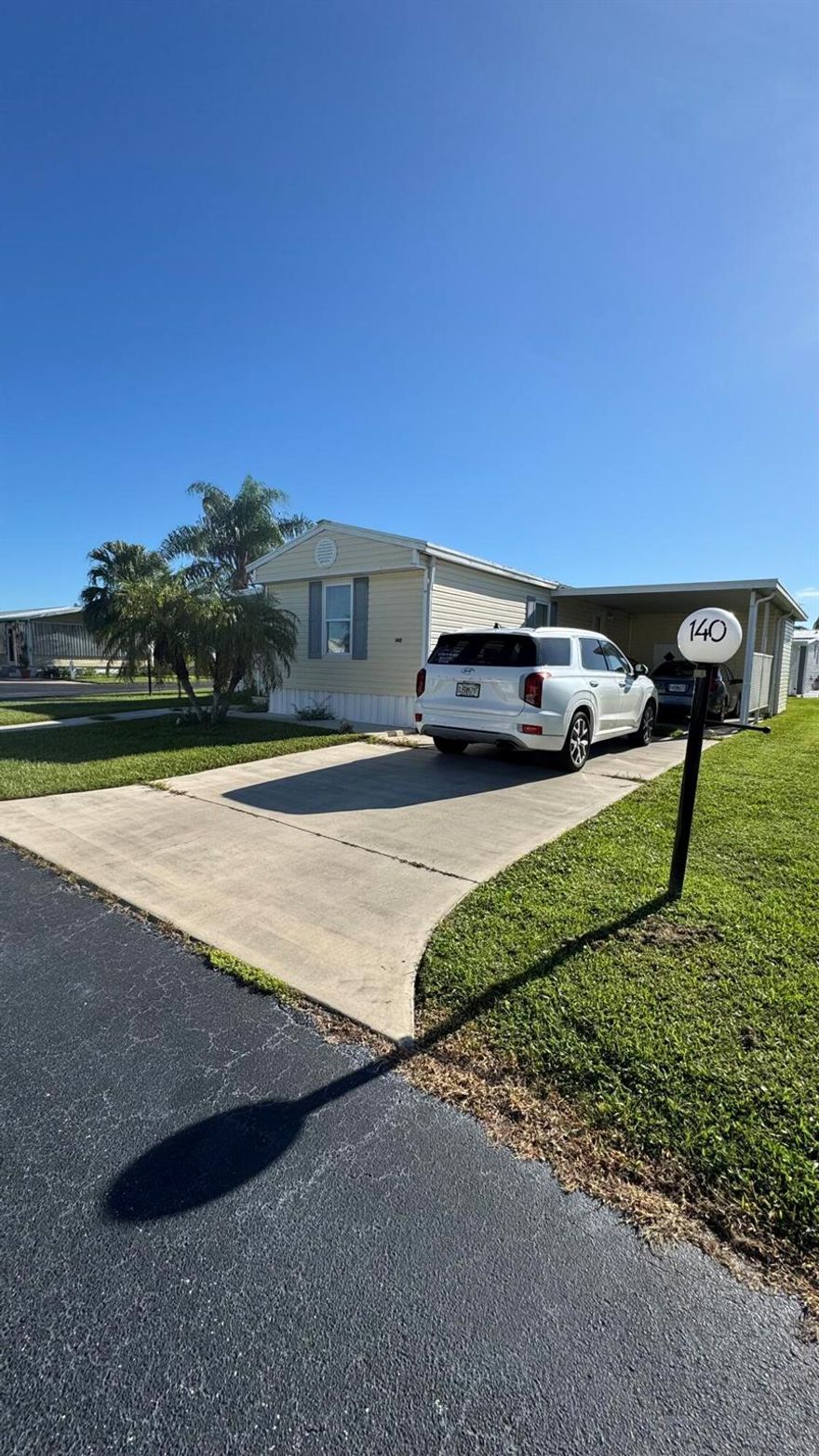 Welcome to this corner unit mobile home located in a desirable 55+ senior community. With a low HOA of only $125 per month, this home offers affordability and comfort in a peaceful setting. The property features convenient front and back parking, giving you plenty of space for vehicles. Best of all, you own the land no lot rental fees! Ready to move in with opportunity for updates and personal touchesMotivated seller ready to make a deal!
