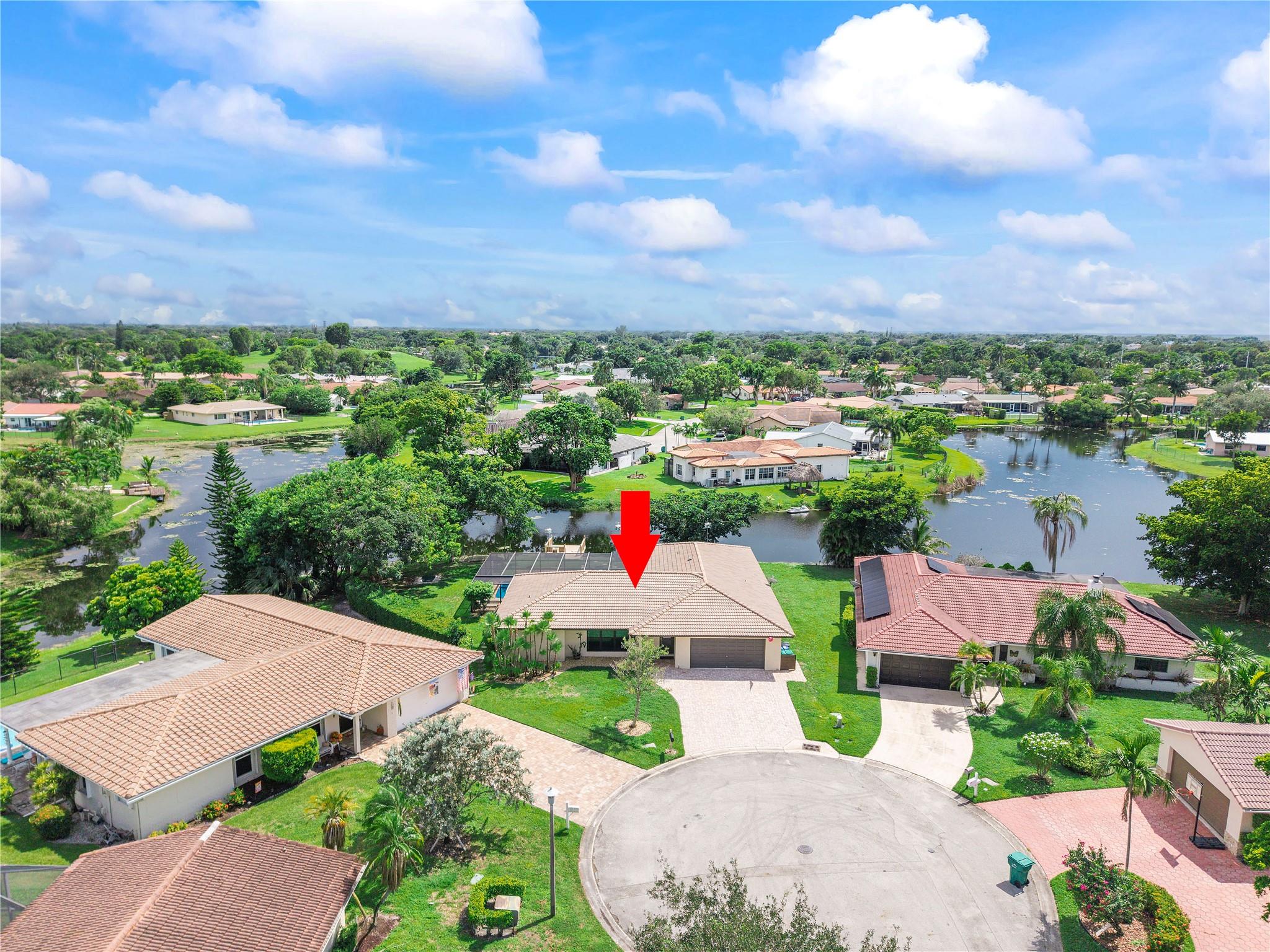 A perfect combination of style, comfort, and location! Welcome home to this beautifully remodeled 4-bedroom 3 full bath gem! Enjoy the oversized updated pool with sun deck! Impact windows and doors provide peace of mind. A/C is less than 2 years and roof is 2006. Set on an oversized point lot with wide water views, this home offers a private dock—great for boating, fishing, or simply relaxing by the water. Tucked away on a quiet cul-de-sac, the property combines privacy with convenience, just minutes from top-rated schools, highways, and plenty of family activities including dog parks, swimming, tennis, and even ice-skating. A wonderful opportunity to enjoy both comfort and lifestyle in one​​‌​​​​‌​‌​​​‌‌​​​‌‌‌​​‌​​‌‌​​​​ home!