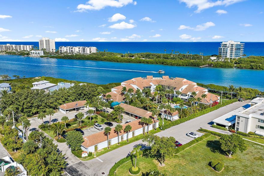 Experience modern coastal luxury from this completely renovated, first-floor residence at Tequesta Cove on the Intracoastal. Perfectly positioned along one of Tequesta's most scenic stretches of waterway, 200 Waterway Road #105 delivers unobstructed natural beauty, walkable convenience, and sophisticated interior design -- all in one exceptional home. Step inside to a bright, open living space where wide-plank flooring, crisp white walls, and designer lighting set an elevated, coastal-modern tone. The beautifully reimagined kitchen features custom cabinetry, quartz countertops, an integrated appliance suite, sleek hardware, and a stunning glass tile backsplash -- all designed to maximize style and function. An open dining and living area flows seamlessly to the screened lanai,