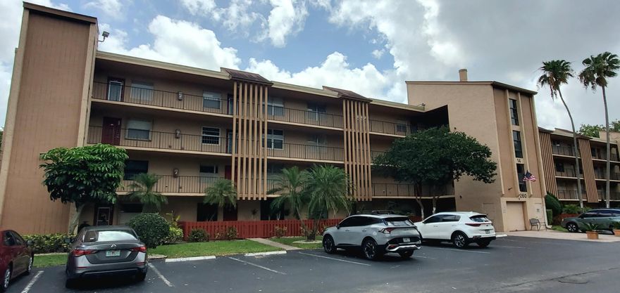 Large remodeled 2/2 corner condo on the second floor. Spacious eat-in kitchen, newer appliances, washer / dryer in the unit, new flooring, walk-in closet in main bedroom.  Located walking distence to shopping and dining. Parking is assigned in front of building plus lots of guest spaces. The community offers 2 pools, clubhouse, fitness room, tennis, sauna and lots more. Min credit score required 650,  income $40K. OK to rent after 1 year of ownership.