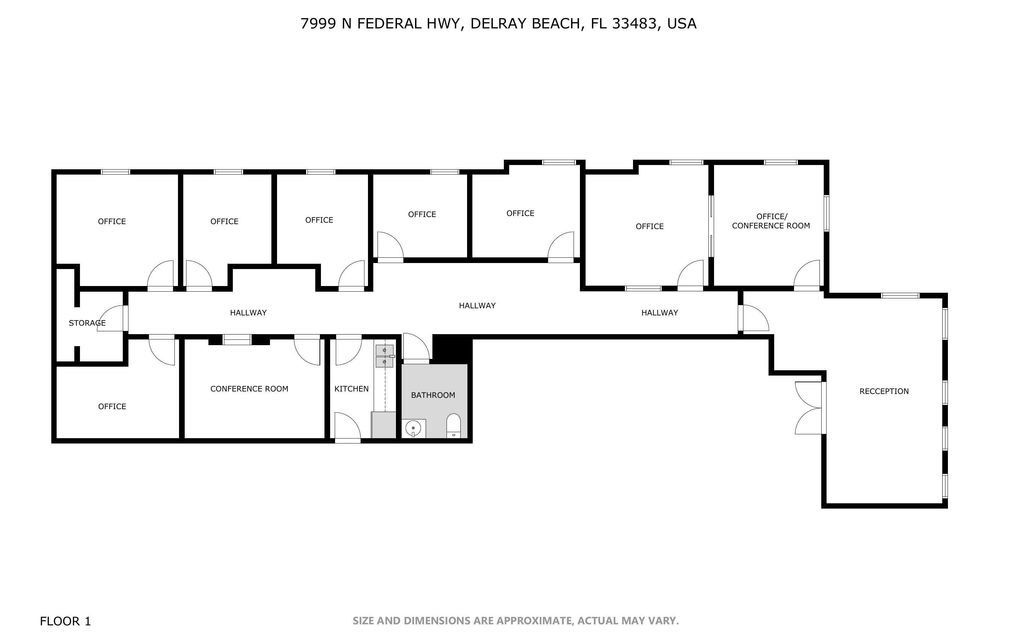 Photo of 7999 N Federal Highway #300, Boca Raton, FL 33487 (MLS # B26002838)