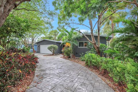 A home in Wilton Manors