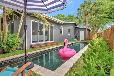 A home in Wilton Manors