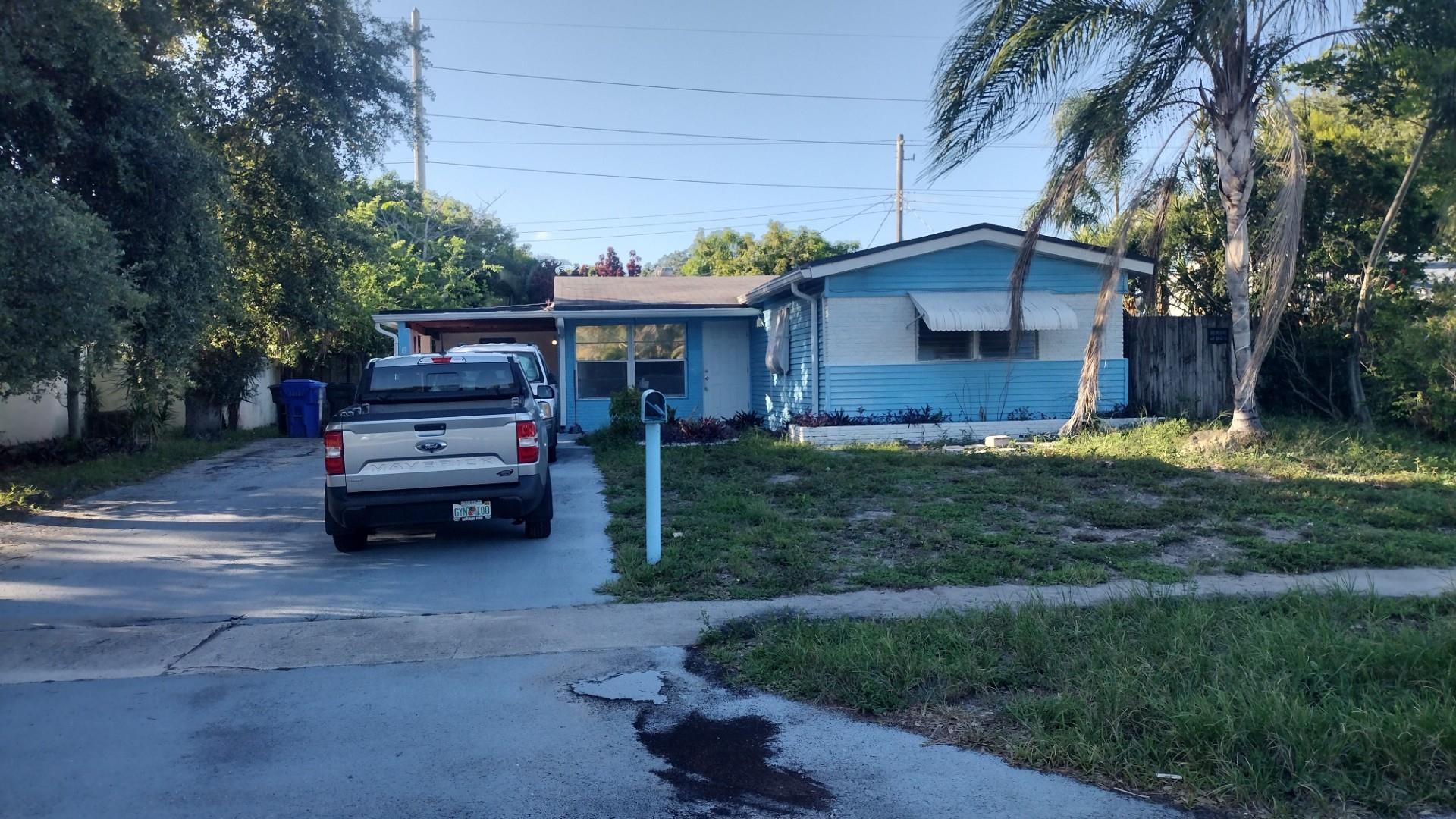 Just take a look at this cozy home nestled on a quiet tree lined street. This perfect location is just steps away from the famous Hard Rock Hotel and Casino and just minutes to the scenic Hollywood Beach. Spacious rooms Totally remodeled and ready to go. Just bring your toothbrush and your set.