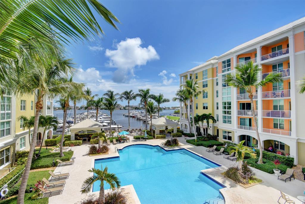 Resort style waterfront community of The Moorings at Lantana. Live like you're on vacation with intracoastal front pool, gym, billiards, and more. Enjoy a spacious 1265 Sq Ft rental condo featuring a split floorplan, walk-in closets, stainless and granite kitchen. Water, basic cable, and internet included! Always limited availability for these nice condos! Schedule a showing today! Only First and Security plus $1000 HOA deposit to move in, with approved credit.