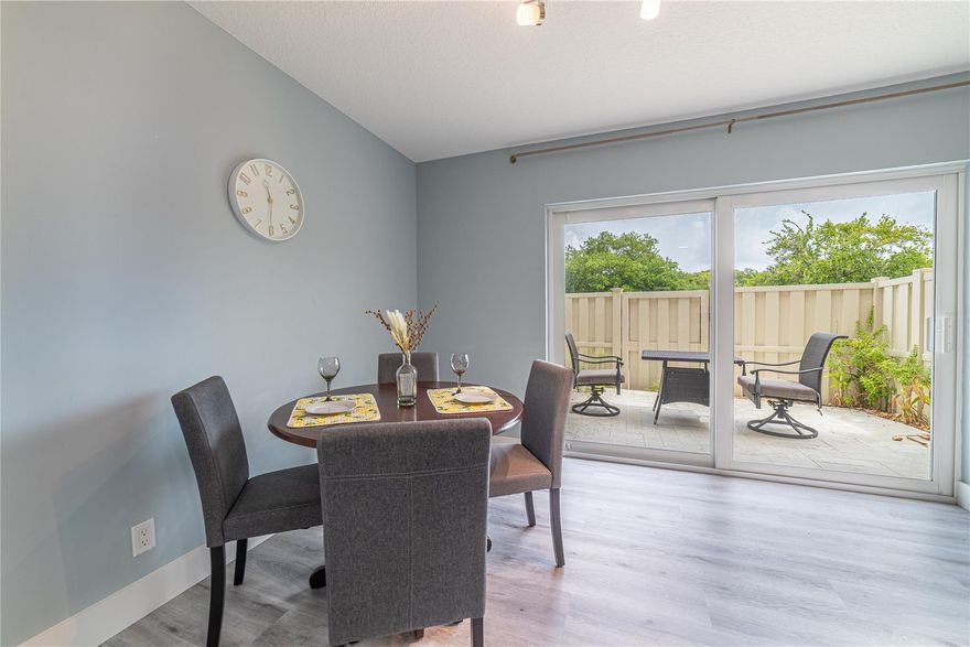 Experience coastal living at its finest in this newly remodeled townhome in Lauderdale-by-the-Sea, just steps from the beach and a mile from Sea Ranch Shopping Center and the vibrant downtown.Updated kitchen is complete with an island, breakfast bar, and brand-new appliances, including a built-in wine fridge. Indoor dining area and a charming patio are ideal for gatherings.Primary suite boasts a luxurious bathroom with a wet room and freestanding soaking tub. Washer /dryer are included.Residents enjoy resort-style amenities including heated pools, tennis courts, a fitness center, and a clubhouse. Rent includes internet and cable. Furniture may remain and will not affect the rental price.SEASONAL OPTION: $5,100/month; 4 MONTHS MINIMUM.  2 MONTHS NON-REFUNDABLE DEPOSIT REQUIRED.