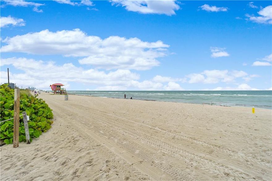 Offering a modern feel to living with an open concept kitchen, wood floors and elegant french doors leading into the bedroom. This unit offers what every homeowner will want, style, affordability, and a great location. Equipped with new ACs, appliances, impact windows and doors, this unit encourages an active yet chill live style with the ocean and beach steps away as well as boutique shopping, bandshell, tennis courts, restaurants, and much more. SOLD IN AS-IS CONDITIONS