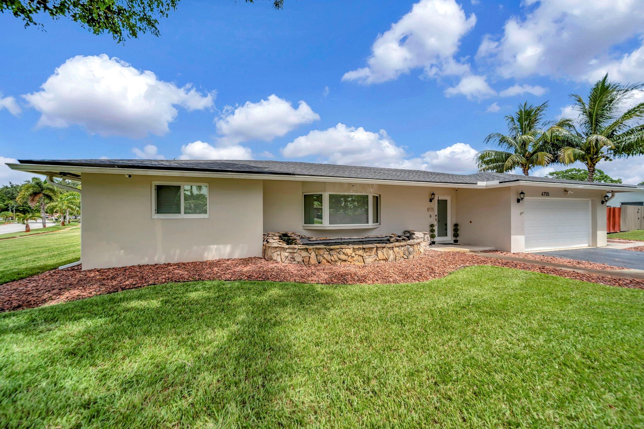 NOTE - PHOTOS ARE ACTUAL, not virtual, no tricks here - this home is true to the photos. Modern estate home—immaculate, updated, and ready for a new family! New roof (2025) and full impact windows, doors, and garage door qualify for maximum insurance discounts. The kitchen is fully upgraded, both bathrooms are remodeled, and smart features include entry system, locks, garage door, and sprinkler system. The backyard is an entertainer’s dream: massive playset on artificial turf with built-in drainage, plus a covered patio bar with keg dispenser, refrigeration, countertops, and TVs. Add an inflatable slide and every birthday party is covered. This spotless home blends modern updates, family living, and smart tech in one perfect package.
sizes approx, all info came from owner, buyer to verify