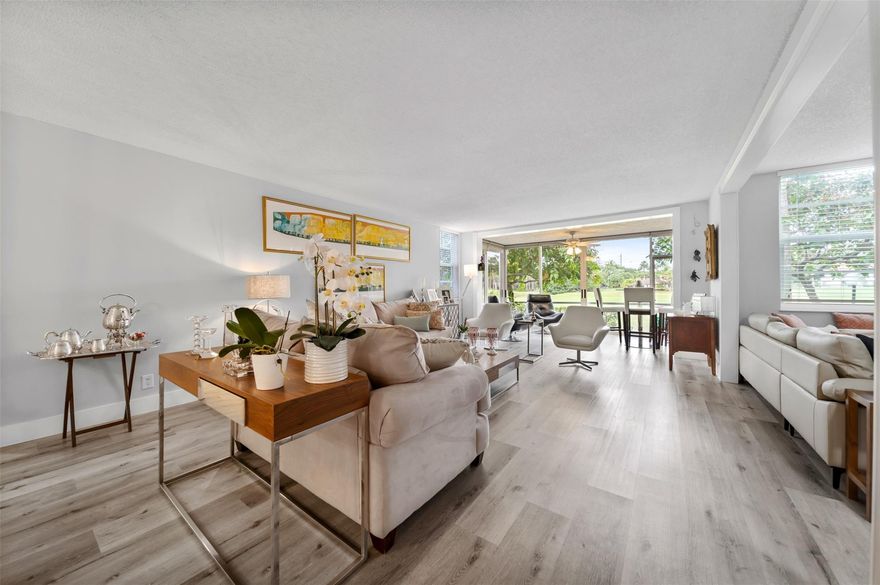 Beautifully remodeled Model F 3BR/3.5BA first-floor unit with stunning golf course views! Spacious layout with washer & dryer inside, private storage, and easy access, no stairs! Located in the desirable Palm Aire community, pet-friendly, and close to shops, restaurants, casinos, major highways, and the beach. Easy to show!