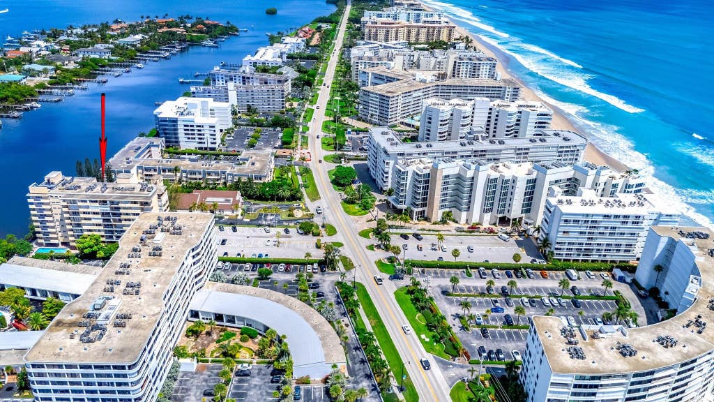 Photo of 3581 S Ocean Boulevard #3B, South Palm Beach, FL 33480 (MLS # F10541543)