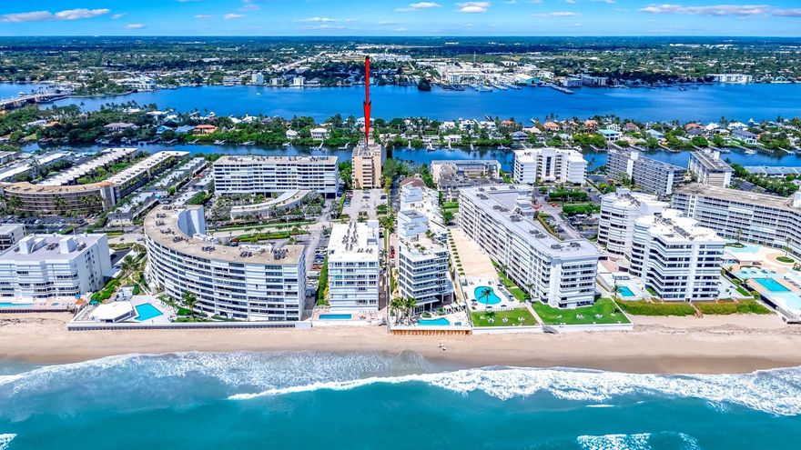 This beautiful Turn-key 1BR/1.5BA condo is perfectly positioned between the Atlantic Ocean and the Intracoastal,offering the ultimate coastal lifestyle. Enjoy a bright and open living space that flows seamlessly to a privatebalcony, perfect for ocean breezes and tropical views. The spacious primary suite includes ample storage and aprivate en-suite bath, while a guest half bath adds convenience. In this boutique building, residents enjoy resortstyle amenities including a sparkling waterfront pool, gated beach access, lush landscaping, and assigned parking.Ideally located just minutes from the shopping, dining, and cultural experiences of Palm Beach and Delray Beach.Whether used as a seasonal escape or elegant year-round home, this turn-key condo is move-in ready.