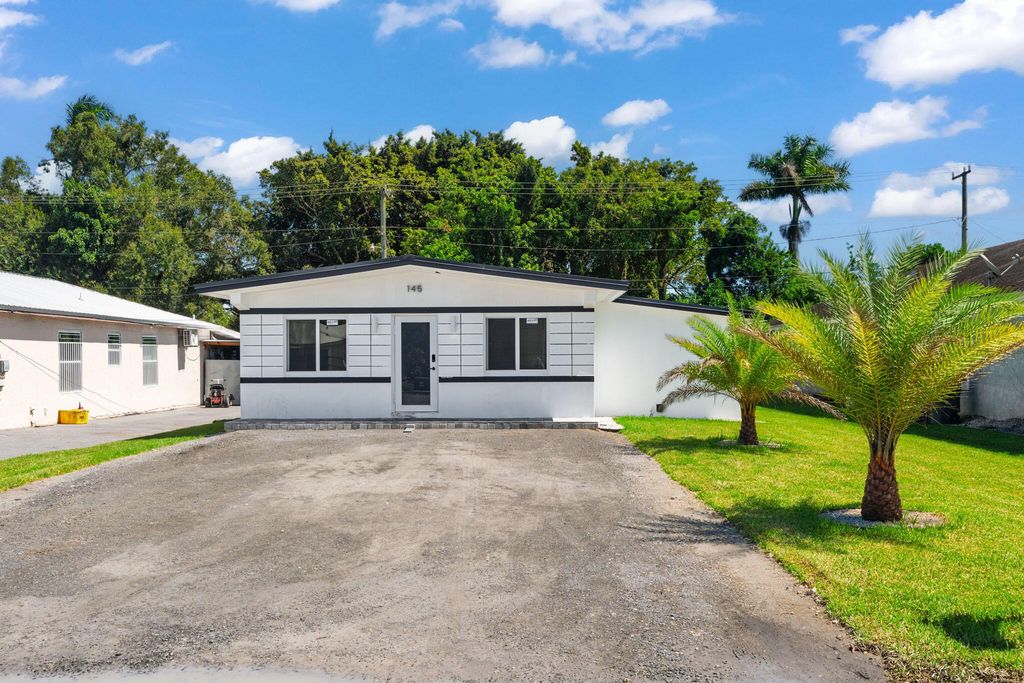 Photo of 145 NE 1st Street, Belle Glade, FL 33430 (MLS # R11128932)