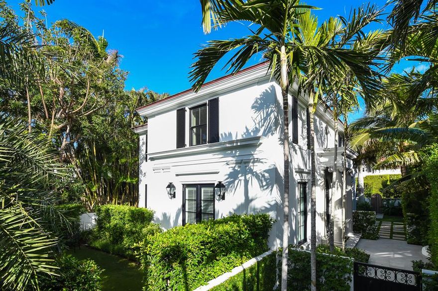 Custom built (2016) stunning 4 BR/4.5 BA with high ceilings and an open floorplan designed by Bridges, Marsh & Associates. Features include: Top of the line finishes, wide plank hardwood floors, marble kitchen/baths, Wolf/Sub Zero appliances, Control4 system, beautiful outdoor gardens and fountain, generator, and deeded beach access.