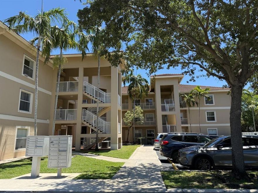 Welcome to your potential new home! This spacious and freshly painted 3-bedroom, 2-bathroom condo is located onthe third floor with elevator access, unit #303, in the desirable Riverside community in Coral Springs. The unitfeatures a large primary bedroom with direct access to a wide private balcony, also accessible from a secondarybedroom — perfect for enjoying Florida mornings. Enjoy the open concept living and dining area, offering plenty ofnatural light and room to entertain. Additional highlights include: AC unit installed in 2019 Community poolConvenient location near shopping centers, banks, restaurants, and major roads – ideal for everyday living. Rentalrestrictions apply: no rentals allowed during the first 2 years of ownership.