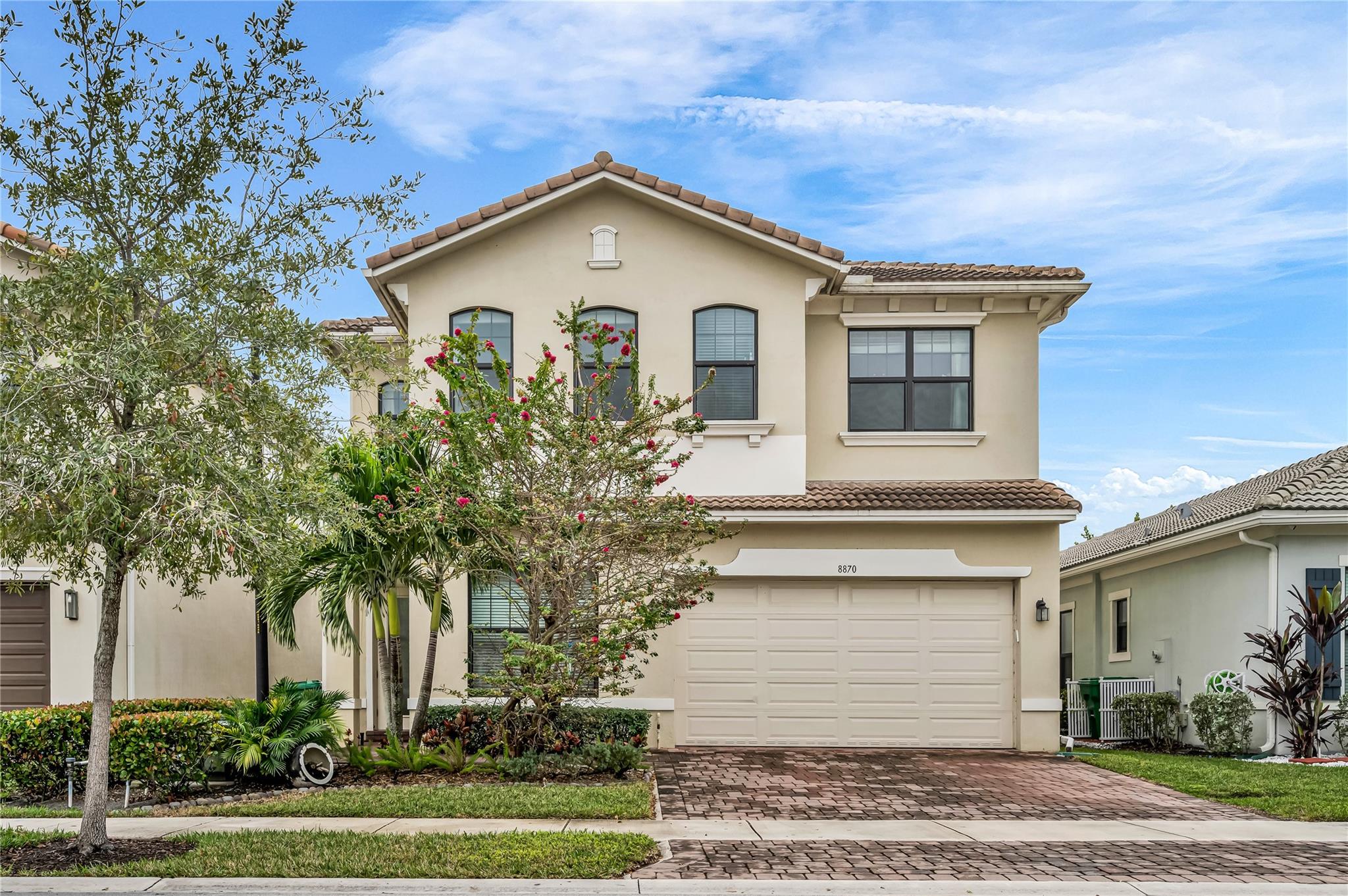 Welcome to Coral Lago in Coral Springs! This is the naturally bright 5 bedroom, 4 full bathroom newly constructed home you've been waiting for. Built in 2020, this home features over 3,000 SF under air with a large kitchen, elegant bathrooms, impact windows and is full of upgrades throughout. Backyard is fully fenced with an extended patio - make it your private oasis. Coral Lago is a gated community with clubhouse, pool, spa and a playground. Quick access to major roads, all things shopping, dining and more.